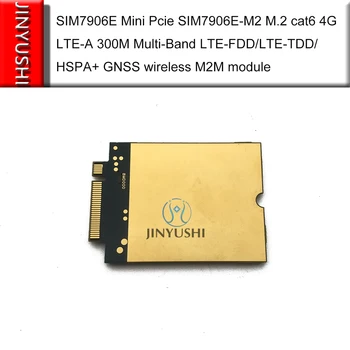 SIMCOM SIM7906E Mini Pcie SIM7906E-M2 2 M. cat6 4G LTE-A 300M Multi-Band LTE FDD/LTE TDD/HSPA+ GNSS belaidžio ryšio modulis M2M