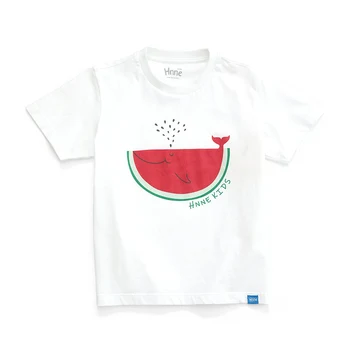 SIMWOOD 2020 metų vasaros, nauja, t-shirt vaikų arbūzas banginis spausdinti juokinga, medvilnės carton viršūnes berniukas mergaitė tees HJ150479