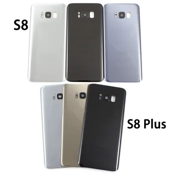 Sinbeda Orinigal Samsung Galaxy S8 Atgal Akumuliatoriaus Dangtelį G950 SM-G950F G950FD S8 Plius S8+ G955 SM-G955F G955FD Atgal Galinio Stiklo