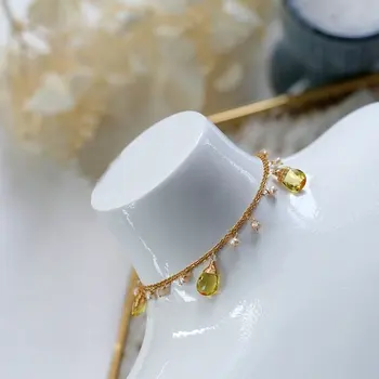 SINZRY originalus natūralių perlų elegantiškas bilayer kristalų žavesio apyrankės mados perlų rankų darbo papuošalai