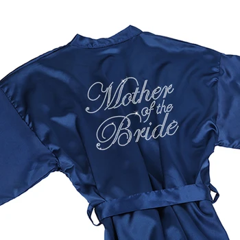 Sisbigdey tamsiai mėlyna kalnų krištolas vestuvinius drabužius moterims Trumpas Vestuvių dovana Nuotaka vestuvių Šaliai, skraistės motinos sesuo nuotakos apdaras