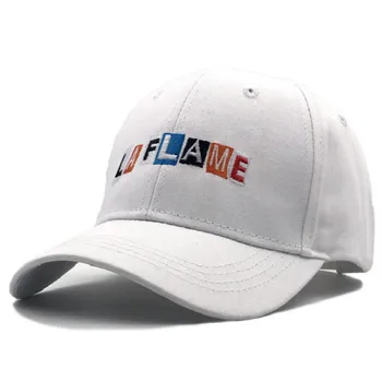 Siuvinėjimo LA LIEPSNA Tėtis Skrybėlę Vyrų Reguliuojama Medvilnės LAFLAME Beisbolo kepuraitę Hip-Hop Snapback Vyrų Skrybėlę Bžūp Derliaus Sunkvežimio vairuotojas Hat