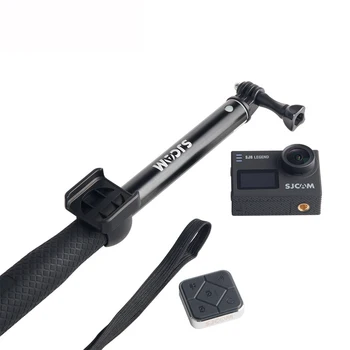SJCAM Nuotolinio Valdymo Selfie Stick Monopodzie Aliuminio Dėl SJCAM M20 SJ6 LEGENDA SJ7 Star SJ8 Serijos SJ10 pro Veiksmo kameros