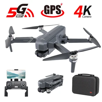 SJRC F11 4K Pro 5G WIFI 1.2 KM FPV GPS Su 4K HD Kamera, 2-Ašis Gimbal Brushless Sulankstomas RC Drone Quadcopter RTF VS SG906 PRO 2