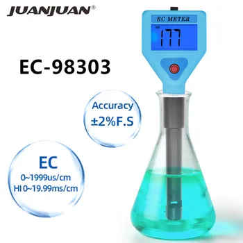 Skaitmeninis EB Metrų Testeris Vandens Kokybę, Stebėti EB-98303 Vandens Analizatorius LCD Ekranas, Baseinai Geriamojo Vandens Akvariumuose 40%nuolaida