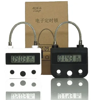 Skaitmeninis Laikrodinis Jungiklis, USB Įkrovimo Laikas Pereiti Lock Spynos BDSM Bondage Priedai ,Suaugusiųjų Sekso Žaislų Pora