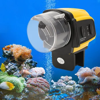 Skaitmeninės Automatinio Elektros Plastiko Žuvų Bakas Laikmatis Finansuojančiojo Namuose Akvariumą Bakas Maistu Šerti Nešiojamų Žuvų Finansuojančiojo Įrankiai