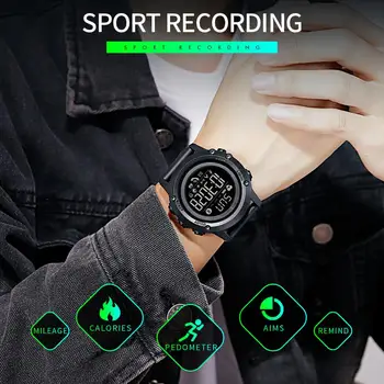 SKMEI Prekės Smart Watch Vyrų Mados Sveikatos Tracker Laikrodis Širdies ritmo Miego Stebėti Smartwatch Kalorijų Skambinti, Priminti Laikrodžiai