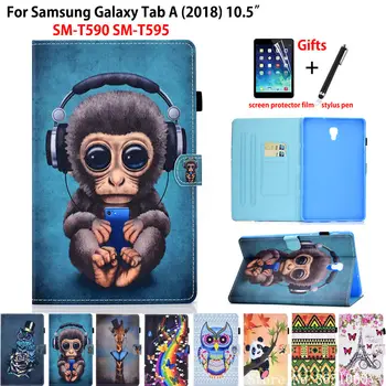 SM-T590 SM-T595 Case Cover For Samsung Galaxy Tab A2 2018 10.5