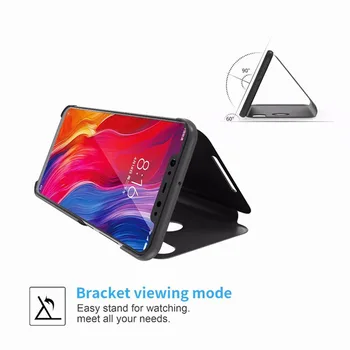Smart Veidrodis, Flip Case For Samsung Galaxy Note 10 9 8 S10 S9 S8 S10E Plius A7 A8 2018 A10 A20 A30 A50 A70 Telefono Padengti