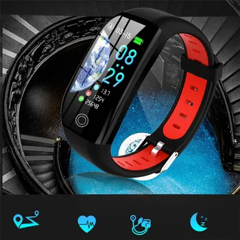 Smart žiūrėti IP67 atsparus vandeniui smartwatch, Širdies ritmą, Kraujo Spaudimą Telefono Informacija Primena fitness tracker moterų dėvimų