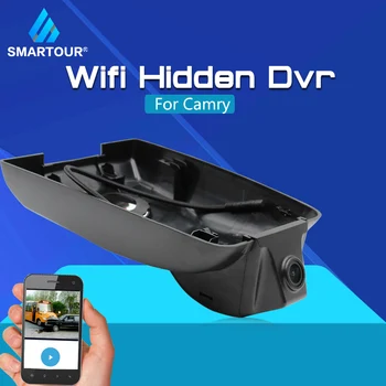 Smartour Car Dvr HD 1080P Brūkšnys Kamera ios/android Wifi Vaizdo įrašymo Dvigubo Objektyvo galinio vaizdo Toyota Camry XV70 2018 2019 skaitmeniniai vaizdo įrašymo įrenginiai