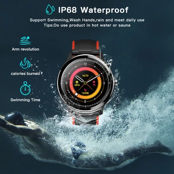 SN80-Y Smart Watch Vyrų IP68 Vandeniui Plaukimo jutiklinių Širdies ritmo Monitorius Sporto Fitneso Moterų Apyrankės Smartwatch Vaikas Grupė