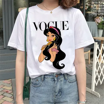 Snow White marškinėliai Moterims Vasaros Mielas 