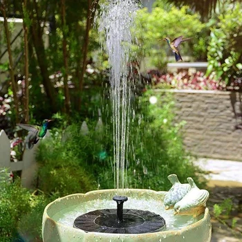 Sodas, gėlės, Automatinė tvenkinys, Fontanas Saulės energija Varomas Fontanas Sodo Puošmena paukštis vonia vandens gėlių, augalų laistymo rinkinys