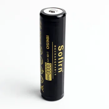 Sofirn Originalus 18650 Baterija su PCB Li-ion Įkrovimo 3.7 V 3000mAh Didelio biudžeto Įvykdymo patvirtinimo 18650 Baterijas Falshlight/Žaislai