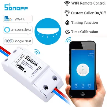 Sonoff Smart Home WiFi Belaidžio tinklo Jungiklis Modulis 