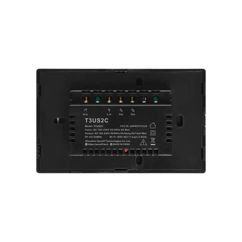 Sonoff WiFi Smart Switch T3 JAV, ES 1 2 3 Gauja Sienos, Touch Panel Belaidžio Nuotolinio valdymo lempos Išmaniųjų Namų Valdiklį Alexa 