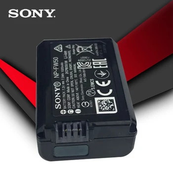 Sony Originalaus NP-FW50 NP FW50 NPFW50 Baterija NEX-7 NEX-5R NEX-F3 NEX-3D Alfa a5000 a6000 Alpha 7 a7II