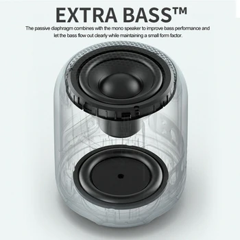 SONY SRS-XB12 Portable Bluetooth Speaker Mini Belaidžius Garsiakalbius Gilus Baritonas IPX7 atsparus Vandeniui Garso Dėžutė su Mic Lauko Garsiakalbis