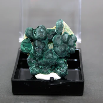 Specialus pasiūlymas! Natūralaus malachito mineralinių pavyzdys krištolo Akmenimis ir kvarco kristalai crystal Healing dėžutės dydis 3.4 cm