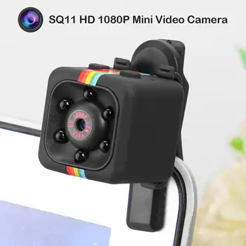 SQ11 Mini Vaizdo Kamera HD 1080P Naktinio Matymo DVR vaizdo Kameros, Lauko Vaizdo Kameros Laikymo Temperatūra - 10 ~70 Celsijaus