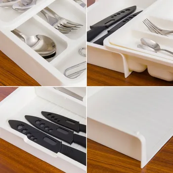Stalo Stalčių Virtuvės Peiliai Šaukštas Lazdelės Klasifikacija Plastikinės Sandėliavimo Stalo Lauke Sutvarkyti Kūrybinis Dizainas