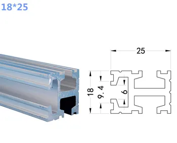 Standartiniai Aliuminio Štampavimo profilis vieno / vienos double / trijų tarpsnių Aliuminio Juostelės parama Robotas Dalys, Priedai