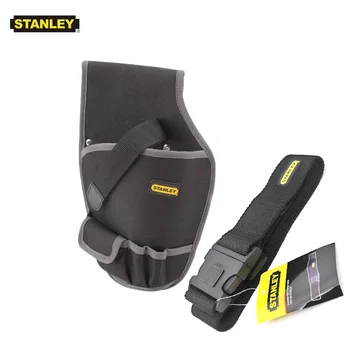 Stanley 1pcs belaidžius gręžimo dėklas, skirtas atsuktuvas dėklas turėtojas patvarus mažas elektros maišą ant įrankiai nailono pistoletas įrankių krepšiai