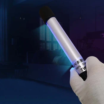Sterilizer UV Portatyvinės UV Lempos 254nm Dezinfekavimo Ultravioletinių spindulių Žibintuvėlis 220V Nešiojamą Baktericidinė Lempa uv-C Sterilizacija