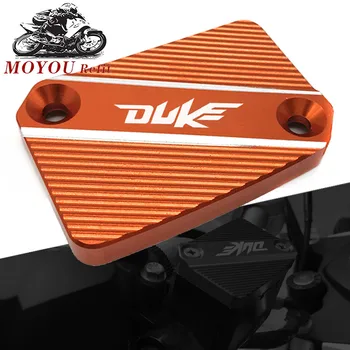 Stilių Tinka KTM DUKE 125 200 250 390 690 Duke Aliuminio Priekiniai Stabdžių Skysčio Rezervuaro Dangtelis Oranžinės spalvos Priedai