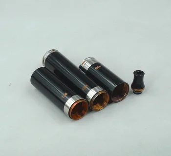 Stingray Copper Juoda Mechaninė Mech Mod Vape Komplektas 3 Vamzdžiai 18650 Baterija Kūno 510 temoje RPN Purkštukai