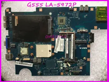 Stock NAWA2 LA-5972P lenovo G555 nešiojamojo kompiuterio motininės plokštės sisteminės plokštės DDR2 Išbandyti 60 dienų garantija