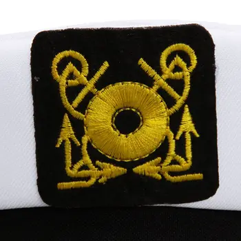 Suaugusiųjų Jachta Karinės Skrybėles, Valtis Kapitonas Laivo Jūrininkas, Kapitonas Kostiumas Skrybėlę Reguliuojamas Bžūp Jūrų Laivyno Admirolas Vyrams, Moterims