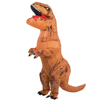 Suaugusiųjų Pripučiamas Kostiumas Dinozaurų Kostiumai Pilka T REX Susprogdinti Fancy Dress Talismanas Cosplay Kostiumas Vyrams Moterims Vaikams Dino Animacinių filmų