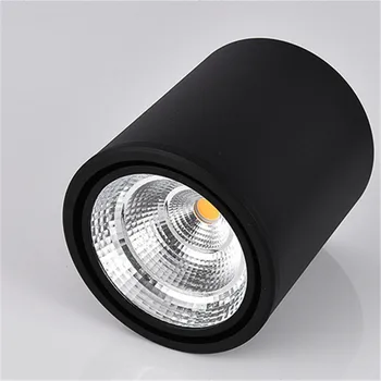 Sukasi COB LED Lubų šviesos paviršinės montuotės Cilindrų Lubų lempos 5W/7W/10W/12W/15W/20W Miegamojo kambarį drabužių parduotuvė