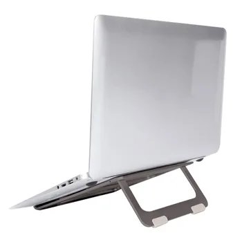 Sulankstomos Aliuminio Notebook Laptop Anti-slip Aušinimo Padas Stovo Laikiklį Ergonomika Kampas 