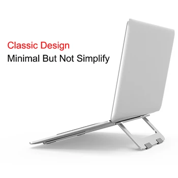 Sulankstomos Aliuminio Notebook Laptop Anti-slip Aušinimo Padas Stovas Laikiklis, skirtas Apple MacBook Mac Knyga 