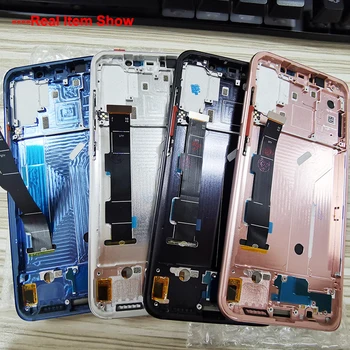 Super Amoled Ekranas Xiaomi MI8 MI 8 M1803E1A LCD Jutiklinis Ekranas 10 Touch 