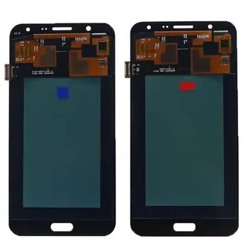 Super AMOLED skystųjų kristalų (LCD Samsung Galaxy J7 J700 J700F J700HJ700M LCD Ekranas Jutiklinis Ekranas skaitmeninis keitiklis Asamblėjos ryškumo reguliavimas