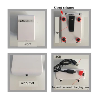 Super Išjungti Oro Siurblys USB jungtį Įkraunama Ličio Baterijos Energijos, Deguonies, Oro Kompresorius Akvariumo Žuvų Bakas Lauko Žvejybos