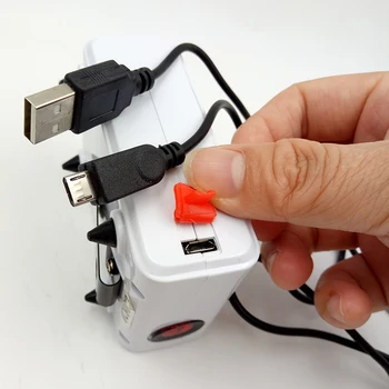 Super Išjungti Oro Siurblys USB jungtį Įkraunama Ličio Baterijos Energijos, Deguonies, Oro Kompresorius Akvariumo Žuvų Bakas Lauko Žvejybos