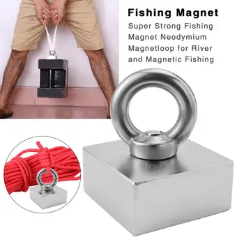 Super Stiprus Magnetas Puodą Žvejybos Magnetai Gelbėjimo Žvejybos Kablys Magnetai Imanes Stipriausia Nuolatinis Galingų Magnetinių