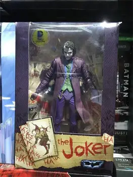 Surinkimo NECA Batman The Dark Knight Joker Heath Ledger PVC Pav Žaislai Modelis 7
