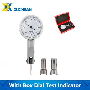 Surinkite Indikatoriaus Mount 0-40-0 Indikatoriaus Tikslumas 0.01 mm Su Dėžutė Rinkimo Rodiklis, Matavimo Priemonės, Įrankiai