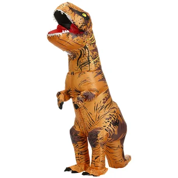 T-Rex pripučiamas kostiumas dinozaurų šou kostiumų suaugusiems vaikams fotografijos paroda 