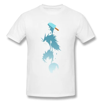 T-Shirt Vyrams Jūros Druska Trio Medvilnės Kingdom Hearts Marškinėliai 6XL Juokinga Plius Dydis Drabužiai