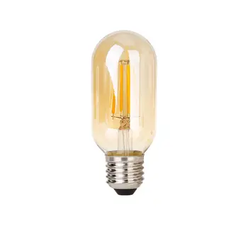 T45 4W Edison E27 Vintage Retro Aukšto apšvietimas LED, COB Kaitrinė Lemputė Šiltai Baltos spalvos 220V Ruda Shell Lempa Už Baro Dekoras