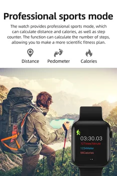 T500 Plus Smart Watch Vyrai Moterys 1.54 colių Visiškai Jutiklinį Ekraną, 