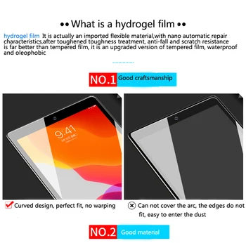 Tablet Ekrano apsaugos Huawei Kapitono Pad Pro 10.4 10.8 Colių Minkštos TPU Hidrogelio Filmas 
